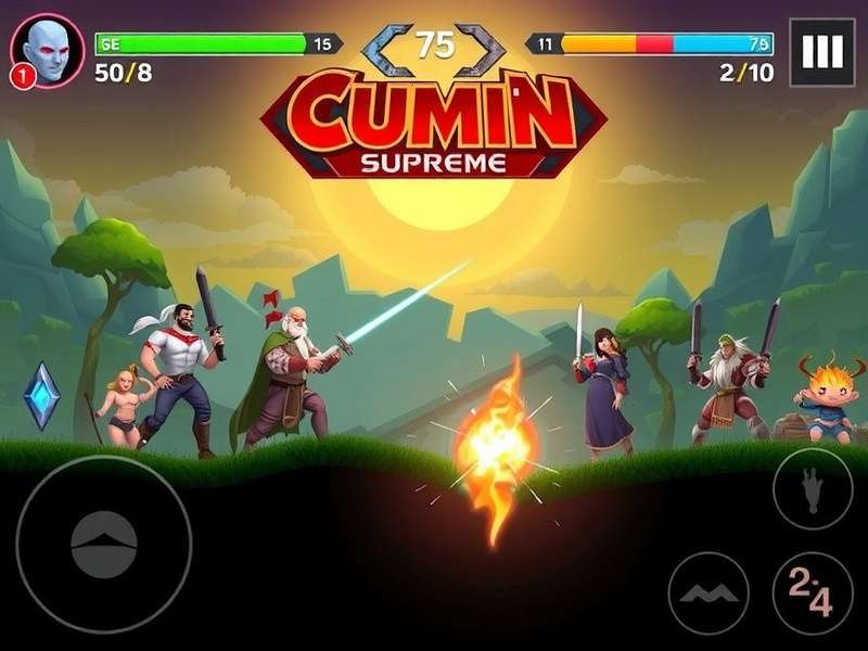Cumin Supreme Battle Gameplay Screenshot